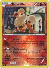 Growlithe - 10/99 - Common - Reverse Holo