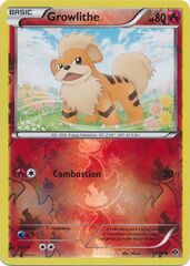 Growlithe - 11/99 - Common - Reverse Holo