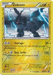 Zekrom - 50/99 - Rare - Reverse Holo