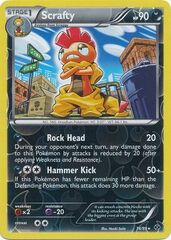 Scrafty - 74/99 - Holo Rare - Reverse Holo