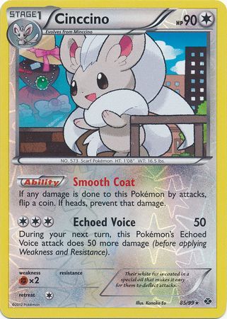 Cinccino - 85/99 - Holo Rare - Reverse Holo