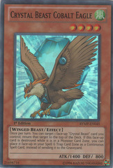 Crystal Beast Cobalt Eagle - RYMP-EN045 - Super Rare - 1st Edition