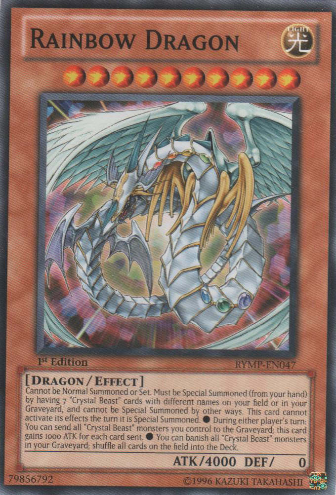 Rainbow Dragon - RYMP-EN047 - Common - 1st Edition