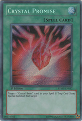 Crystal Promise - RYMP-EN052 - Secret Rare - 1st Edition