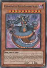 Vennominaga the Deity of Poisonous Snakes - RYMP-EN068 - Rare - 1st Edition