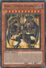 Yubel - Terror Incarnate - RYMP-EN071 - Rare - 1st Edition