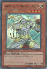 Wulf, Lightsworn Beast - RYMP-EN103 - Ultra Rare - 1st Edition