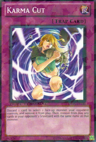 Karma Cut - DT05-EN100 - Common - Duel Terminal