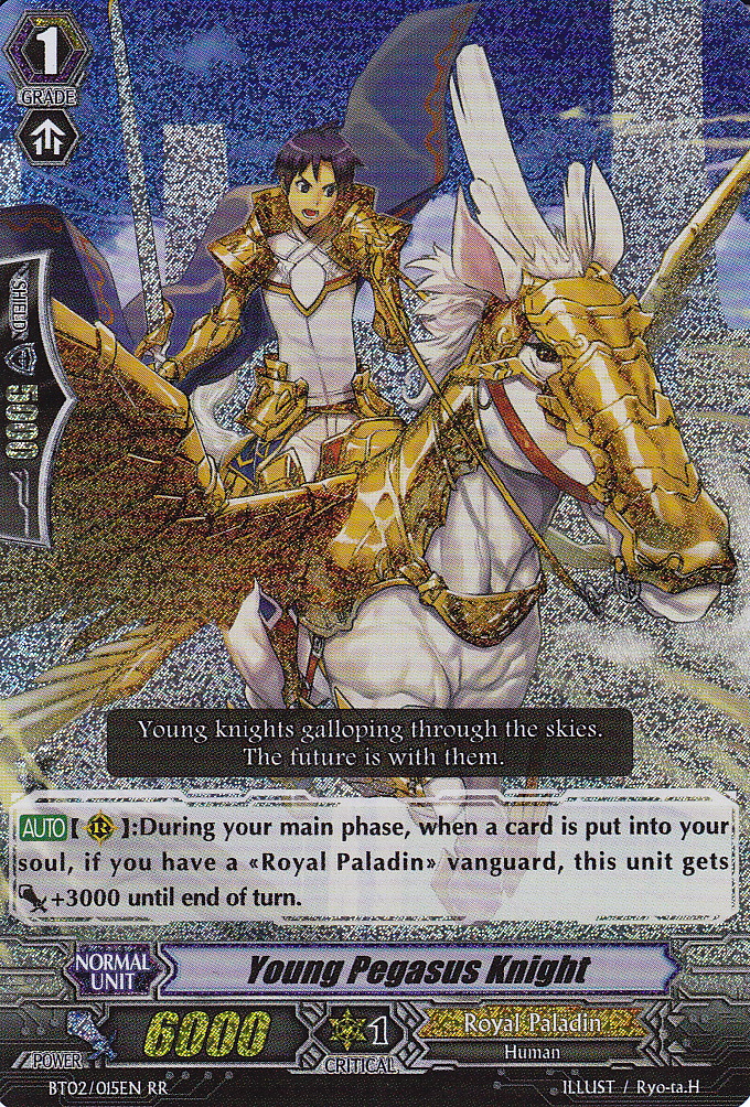 Young Pegasus Knight - BT02/015EN - RR