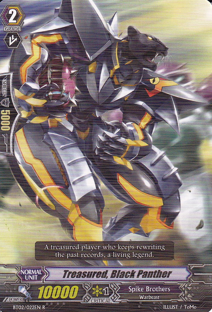 Treasured, Black Panther - BT02/022EN - R