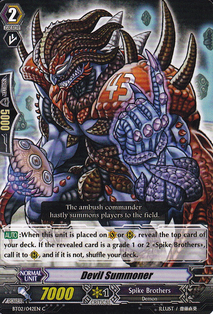 Devil Summoner - BT02/042EN - C