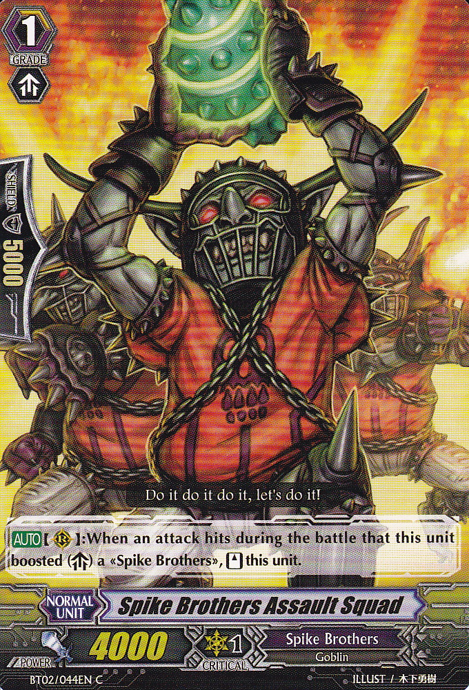 Spike Brothers Assault Squad - BT02/044EN - C