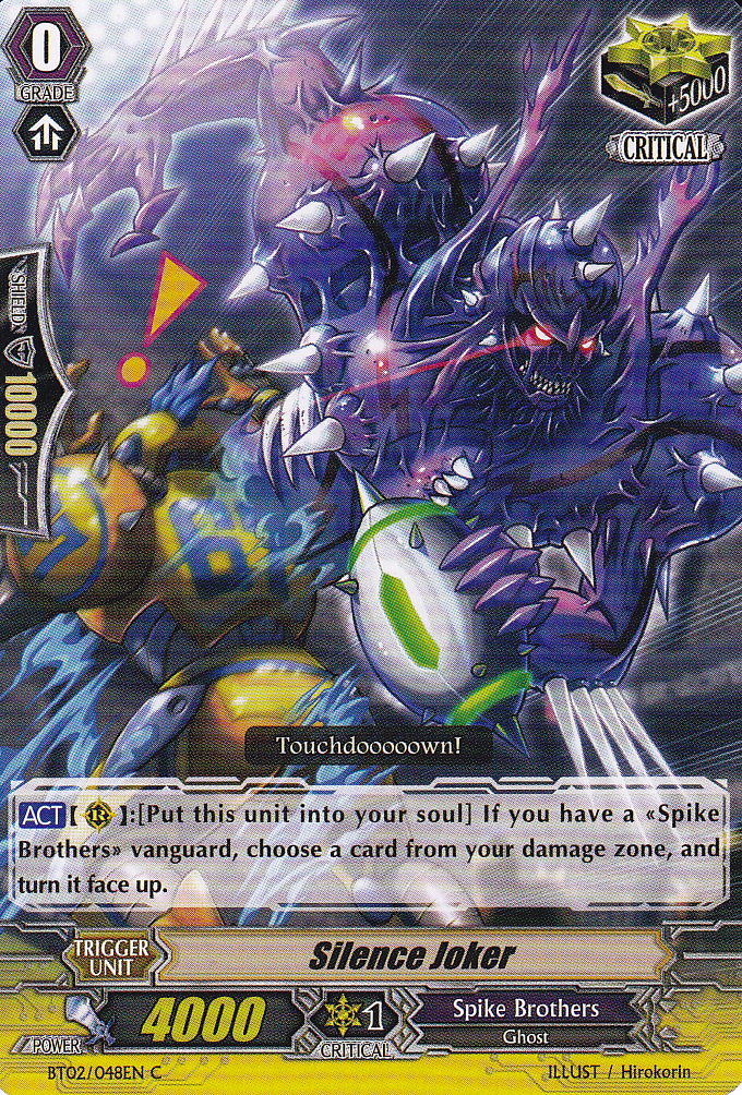 Silence Joker - BT02/048EN - C