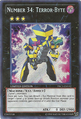 Number 34: Terror-Byte - PRC1-ENV02 - Secret Rare - Limited Edition