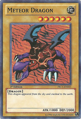 Meteor Dragon - PRC1-EN001 - Super Rare - 1st Edition