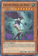 Fallen Angel of Roses - PRC1-EN010 - Super Rare - 1st Edition