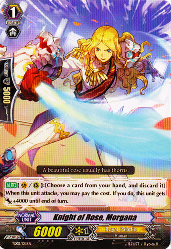 Knight of Rose, Morgana - TD01/011EN Knight of Rose, Morgana - TD01/011EN