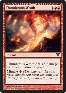 Thunderous Wrath - Foil