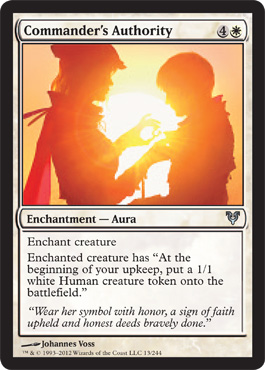 Commanders Authority - Foil