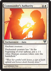 Commander's Authority - Foil