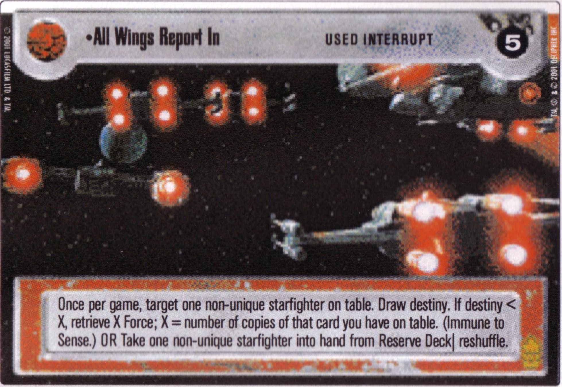 All Wings Report In