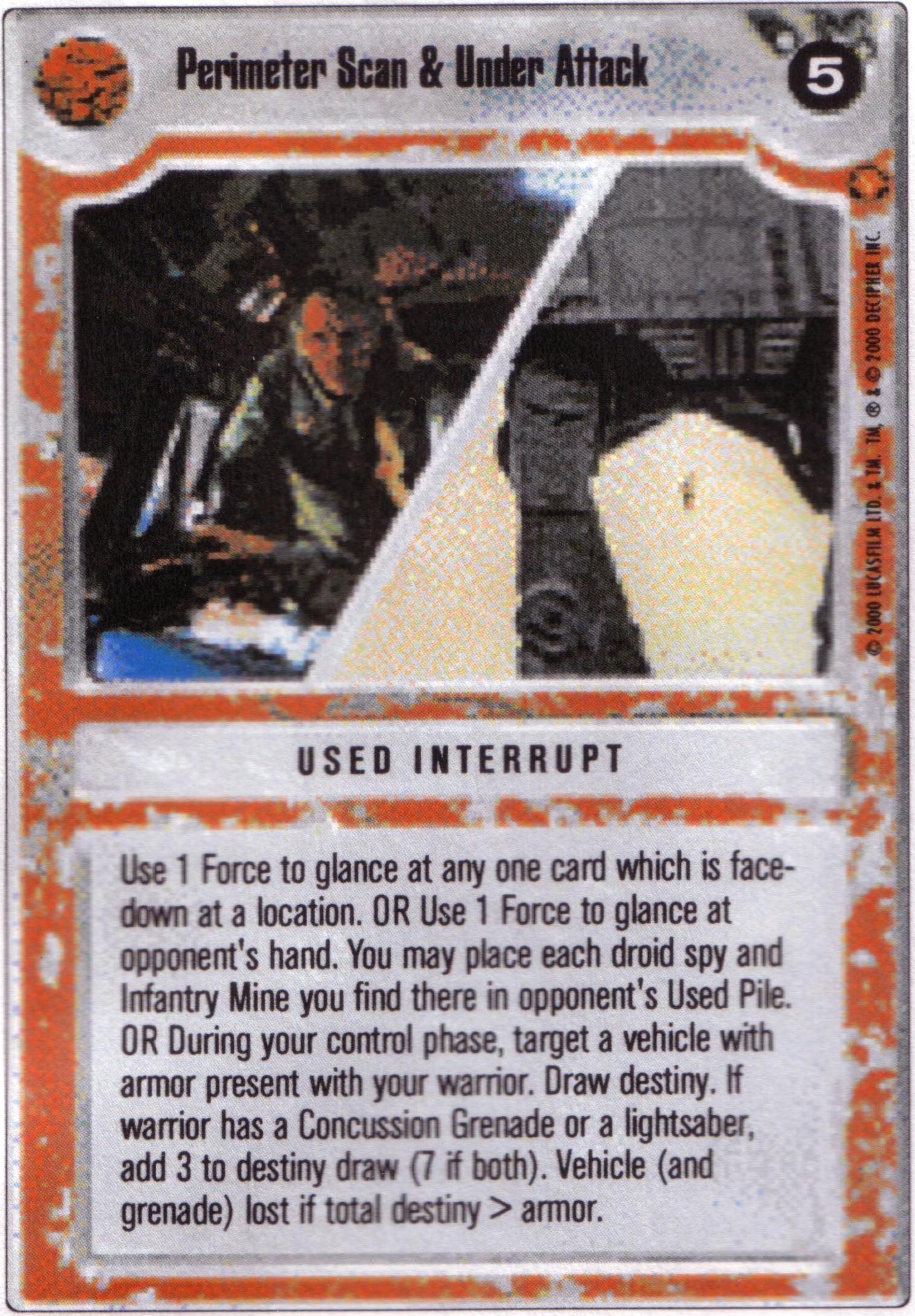 Perimeter Scan & Under Attack