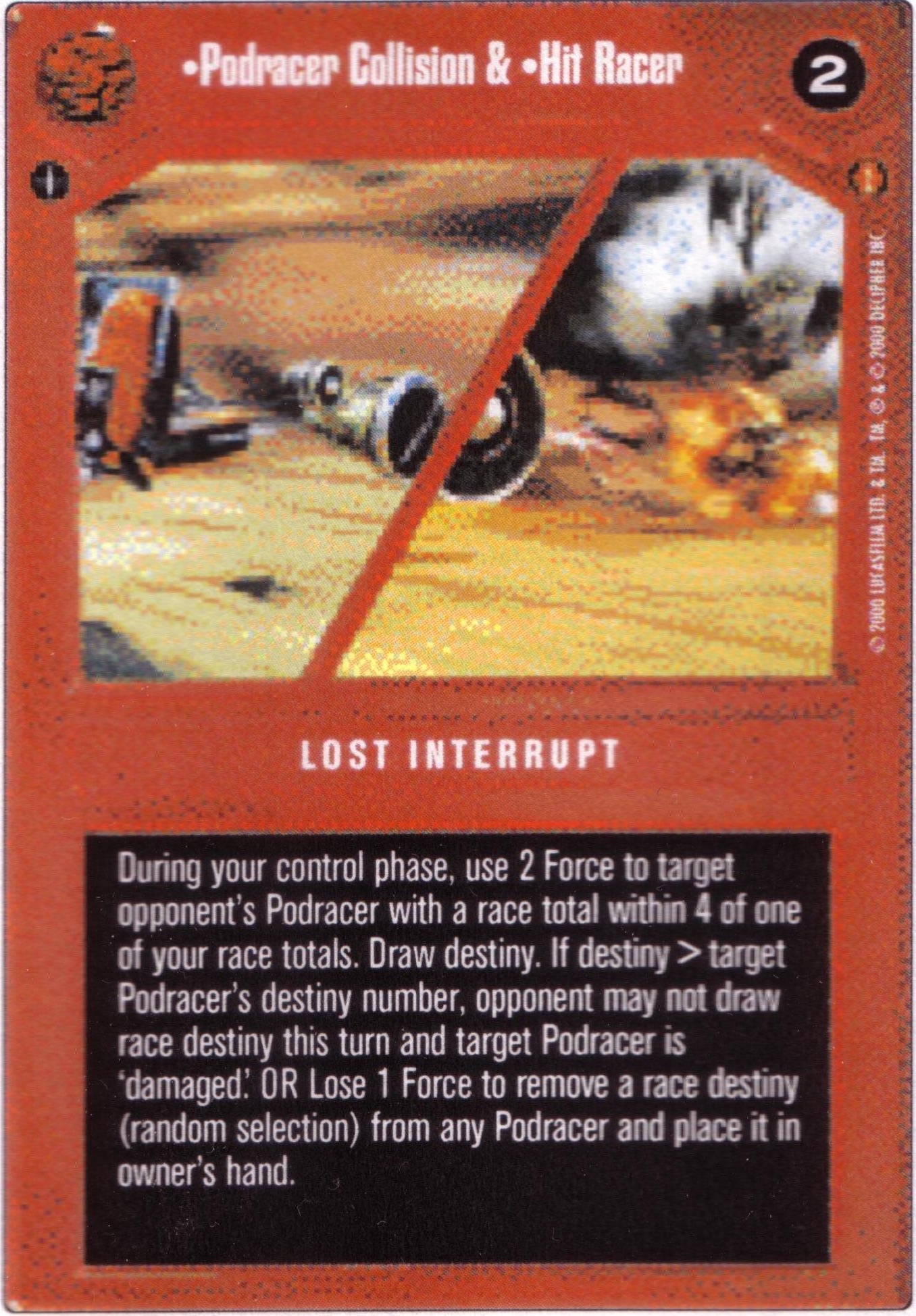 Podracer Collision & Hit Racer