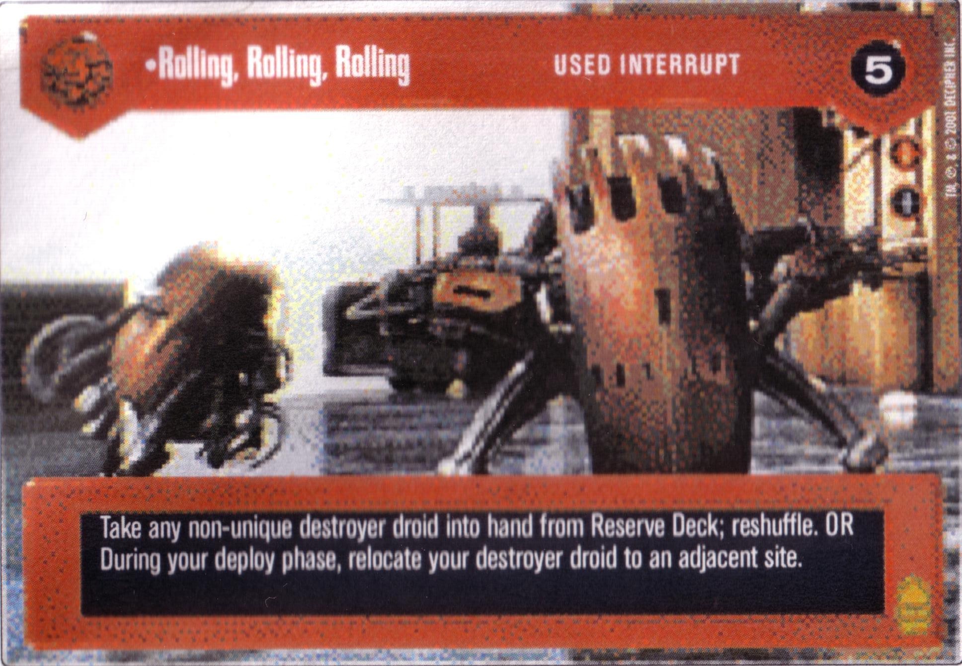 Rolling, Rolling, Rolling