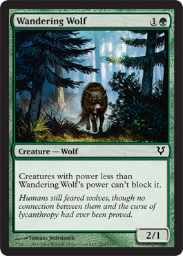 Wandering Wolf - Foil