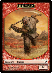 Human Token - Red