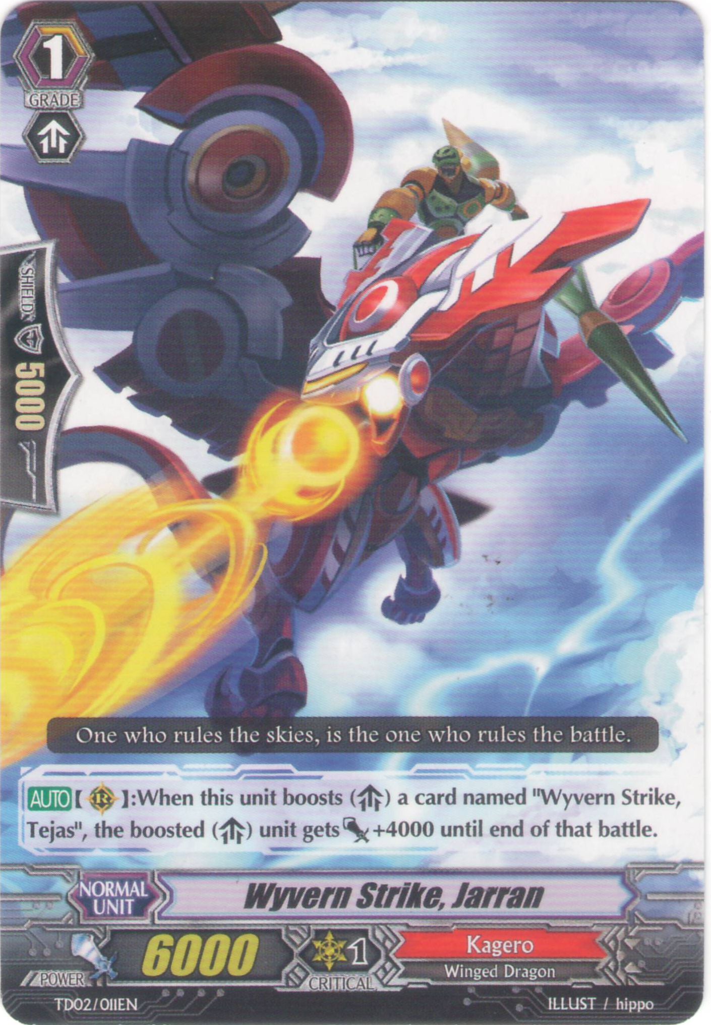 Wyvern Strike, Jarran - TD02/011EN