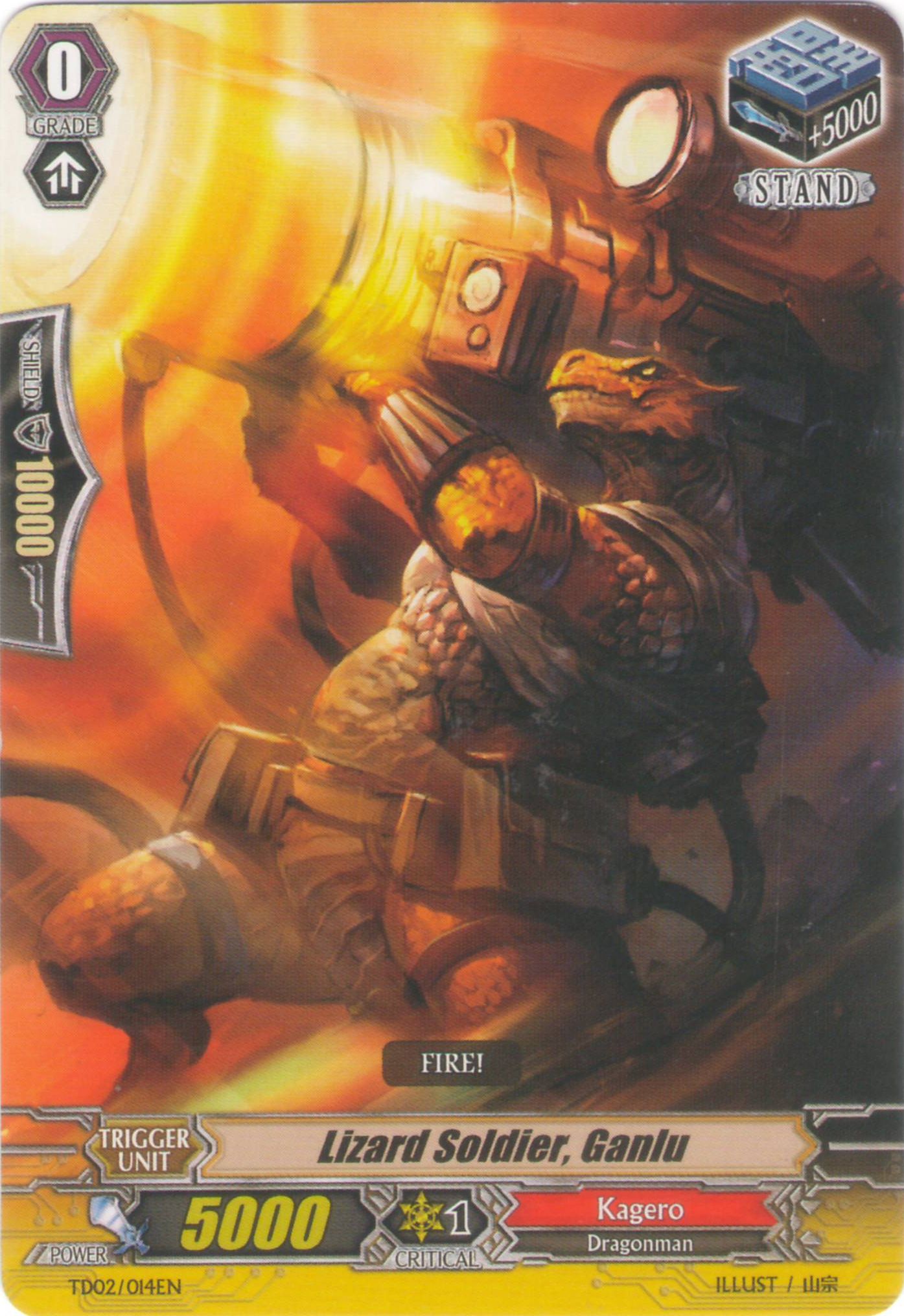 Lizard Soldier, Ganlu - TD02/014EN