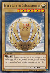 Hieratic Seal of the Sun Dragon Overlord - GAOV-EN002 - Common - 1st Edition