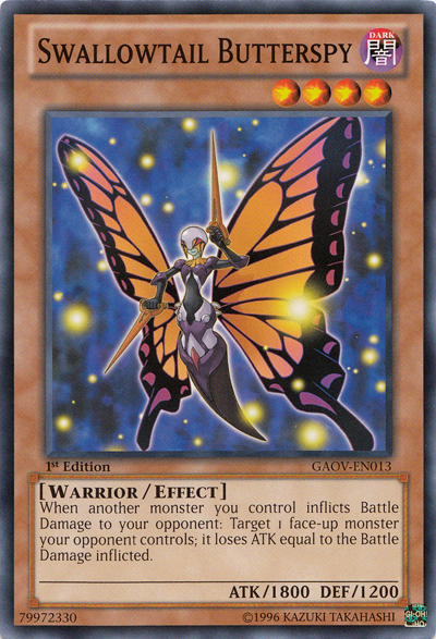 Swallowtail Butterspy - GAOV-EN013 - Common - 1st Edition