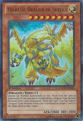 Hieratic Dragon of Sutekh - GAOV-EN025 - Ultra Rare - 1st Edition