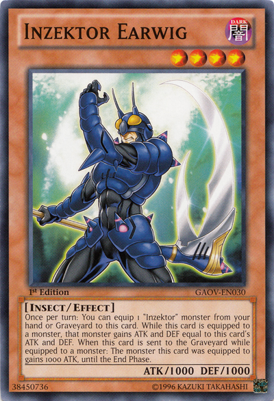 Inzektor Earwig - GAOV-EN030 - Common - 1st Edition
