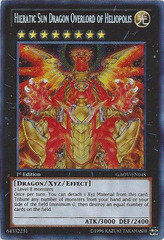 Hieratic Sun Dragon Overlord of Heliopolis - GAOV-EN048 - Secret Rare - 1st Edition