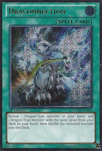 Draconnection - GAOV-EN086 - Ultimate Rare - 1st Edition