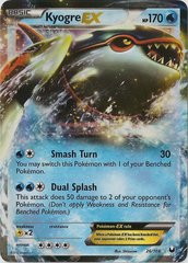 Kyogre-EX - 26/108 - Rare Holo EX