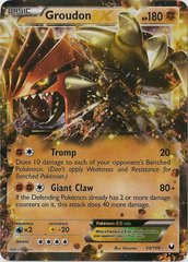 Groudon-EX - 54/108 - Rare Holo EX