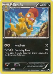 Scrafty - 68/108 - Rare