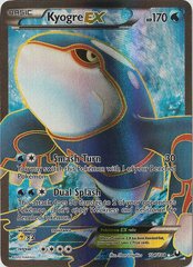 Kyogre-EX - 104/108 - Full Art Ultra Rare