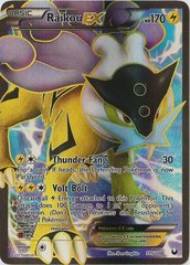 Raikou-EX - 105/108 - Full Art Ultra Rare