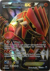 Groudon-EX - 106/108 - Full Art Ultra Rare