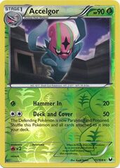 Accelgor - 11/108 - Rare - Reverse Holo