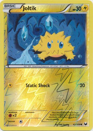 Joltik - 42/108 - Common - Reverse Holo