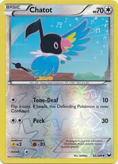 Chatot - 85/108 - Uncommon - Reverse Holo