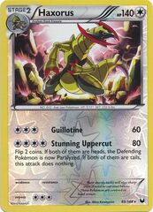 Haxorus - 89/108 - Holo Rare - Reverse Holo