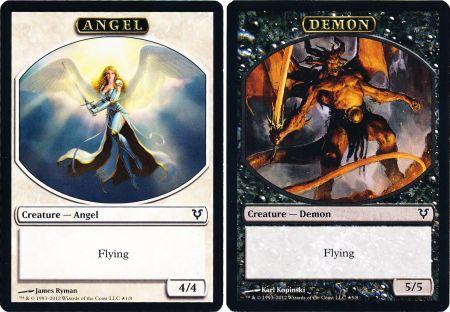 Angel Token // Demon Token - AVR Prerelease