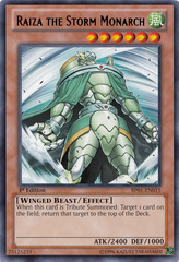 Raiza the Storm Monarch - BP01-EN015 - Rare - 1st Edition